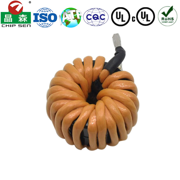 環(huán)形空芯銅線(xiàn)繞組可變電感器開(kāi)關(guān)100uH 2 引線(xiàn)電感器線(xiàn)圈